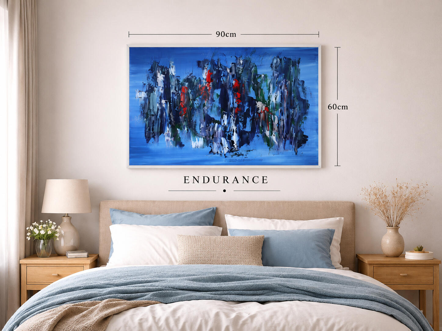 A Visual representation colorfully presented as Endurance
